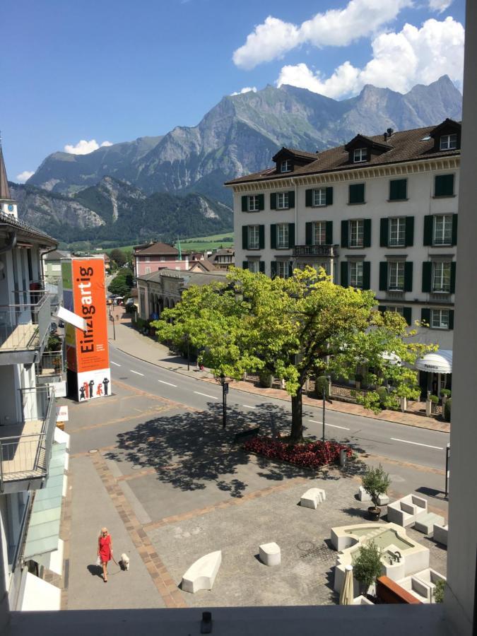 Neptun 3 - im Zentrum von Bad Ragaz, mit kl. Balkon Exterior foto